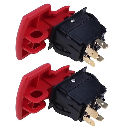 Table Saw Switch 5140033-00 514003300 Compatible with DeWalt DWE7480 DWE7480 DW745 DW745 DW745 DW745 (2 Pcs)