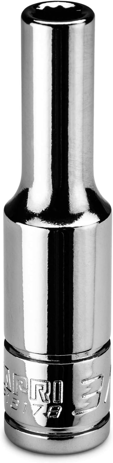 Capri Tools 3/16 in. Deep Socket, 1/4 in. Drive, 12-point, SAE