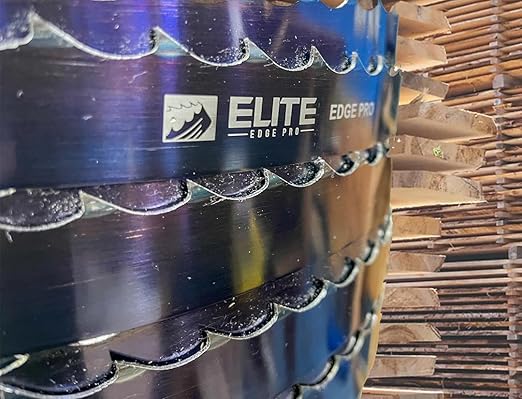(176") 14'-8" x 1.25" x .042 x 7/8 Sawmill Bandsaw Blades 5-Pack - Elite Edge Pro 10° All-Purpose Sawing