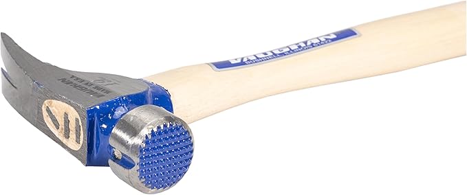 VAUGHAN CF2 California Framer Hammer, 19 oz Milled, Nail Starter, Made In The USA, VN11600