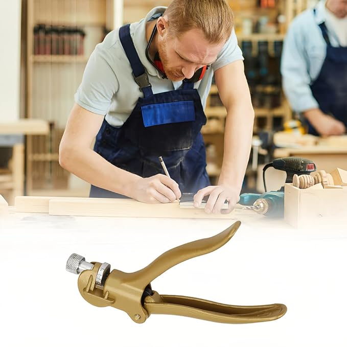 Joyzan Saw Set Plier, Zinc Copper Alloy Handsaw Tool Woodworking Hand Setter Sawblade Bandsaw Sawset Saw Tooth Sawtooth Woodwork Blades Puller Sharpener for Woodworker Carpentry Diy Accessories