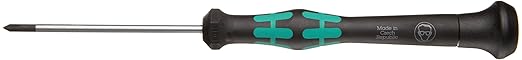 Wera 05118020004 Kraftform Micro 2050 PH Phillips Electronics Precision Screwdriver, PH 00 Head, 60mm Blade Length
