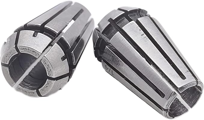 2pcs ER11 1/4" Spring Collet Precision Mill Chuck Collet CNC Engraving Machine & Router Milling Lathe Tool Holder (2pcs er11 1/4)