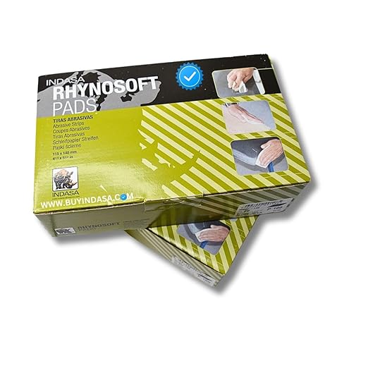 Buy Indasa Rhynosoft Foam Sanding Pads, 3600P Series 80 (3600P-600)