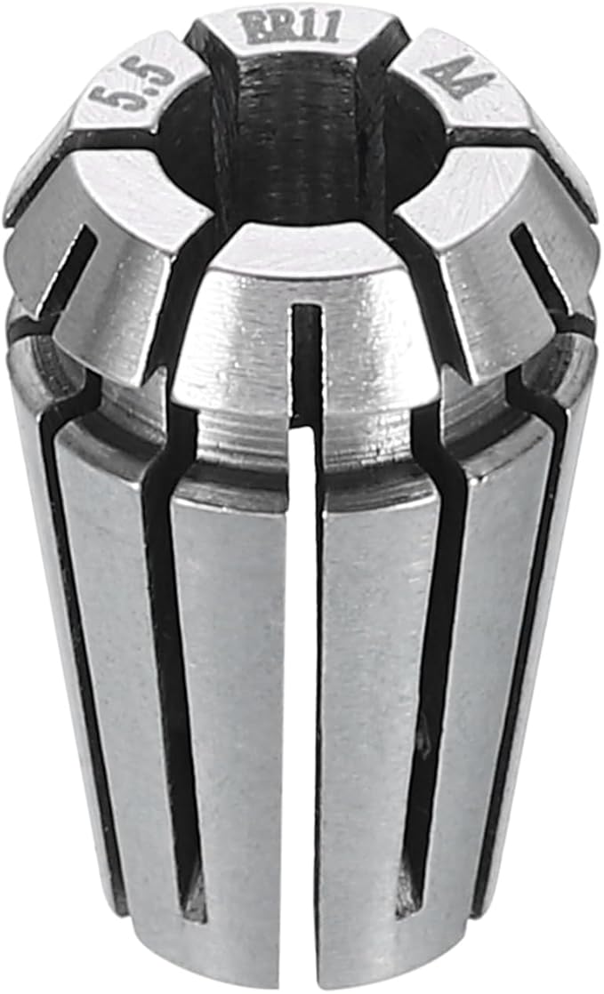 HARFINGTON Spring Collet Chuck ER11 5.5mm 65Mn Spring Steel Precision Router Collets for CNC Engraving Milling Lathe Tool