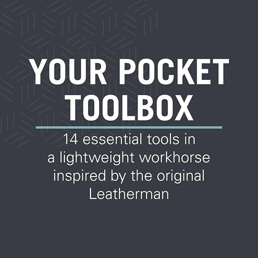 LEATHERMAN, Bond, 14-in-1 Lightweight Multi-tool for Camping, Hiking & Everyday Carry (EDC), Made in USA, Burnt Sienna