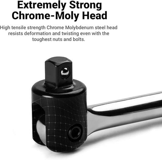 Capri Tools 3/8 in. Drive 18 in. Extended Leverage Breaker Bar