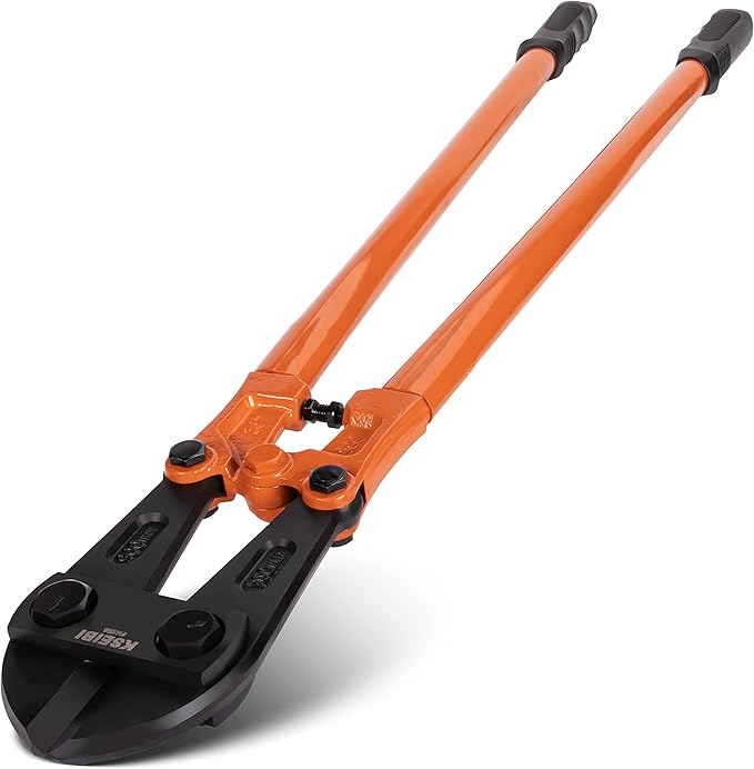 KSEIBI 141595 Bolt Lock Cutter Hand Jaws Blades Chain Wire Fence Cable Rebar Wire (36 Inch-900MM)