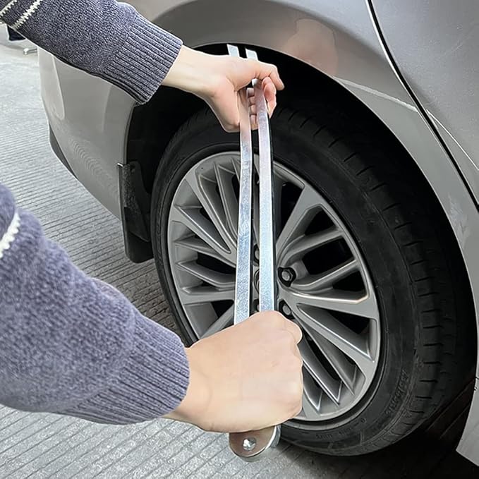 Car Auto Car Dent Removal Fender Damage Repair Puller Lifter Big Curved Rod Crowbar Tools Hook Rods Kit