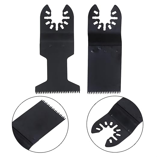 findmall 26 PCS Oscillating Saw Blades Kit Accuracy Cutting Kit Oscillating Multi-Tool Blades - Universal Fit, Cuts Wood, Metal, PVC, Drywall