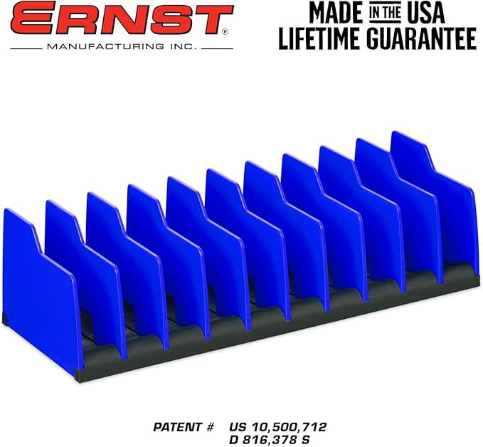 Ernst Manufacturing 5503 No-Slip 10 Tool Plier Pro짰 - Blue