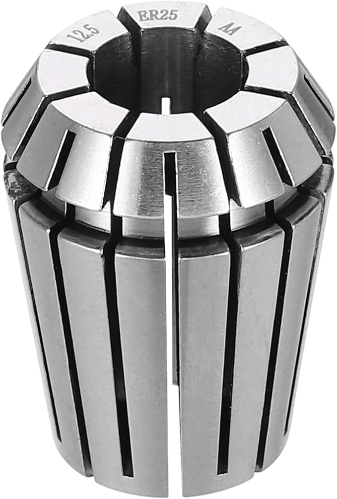 HARFINGTON Spring Collet Chuck ER25 12.5mm 65Mn Spring Steel Precision Router Collets for CNC Engraving Milling Lathe Tool