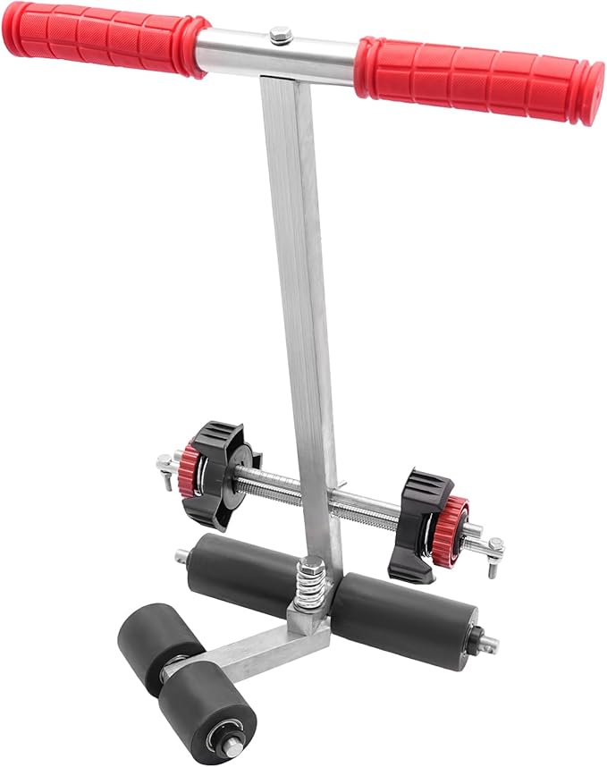 GALAXYWAY Tape Marking Machine Hand-Push Floor Tape Applicator Court Line Tape Machine Playing Field Line Striping Machines Line Striping Tape Machine for Painting Court Lines Parking Lot Parks