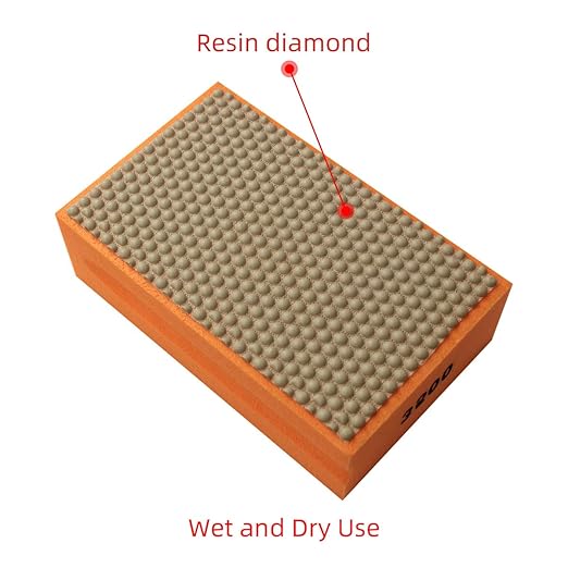 Diamond Hand Polishing Pads 3500 Grit Polishing Tile Stone Marble Concrete Ceramics Granite Glass 1PCS 3500