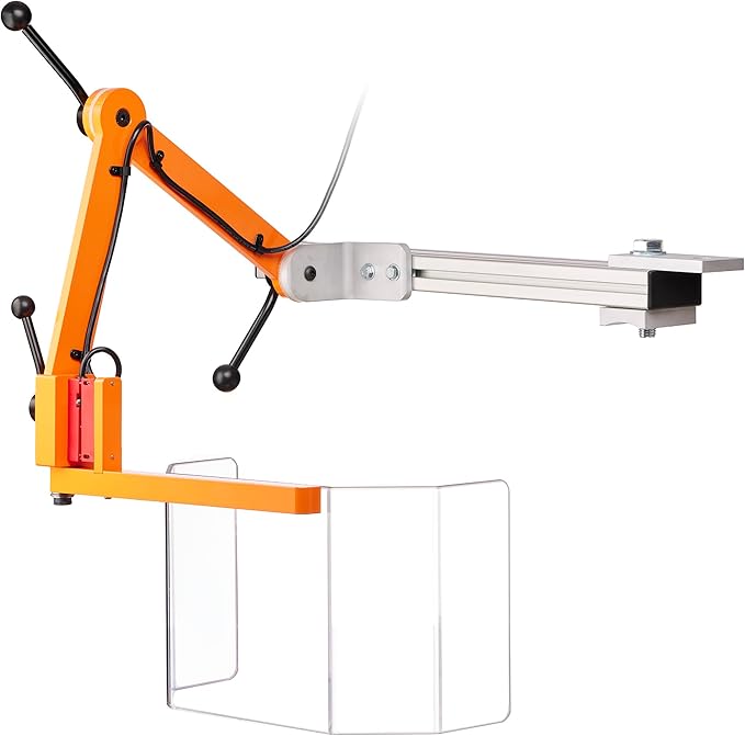 Ram Mount Milling Machine Safety Guard, INTERLOCKED Model. Part # MG-3-SK1 by ATS MACHINE SAFETY SOLUTIONS
