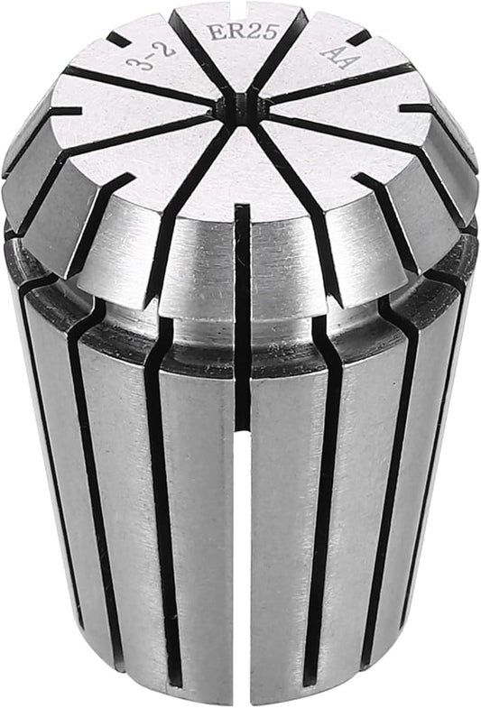 HARFINGTON Spring Collet Chuck ER25 3mm 65Mn Spring Steel Precision Router Collets for CNC Engraving Milling Lathe Tool