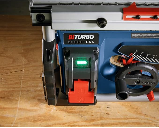 BOSCH GTS18V-08N14 PROFACTOR™ 18V 8-1/4 In. Portable Table Saw Kit with (1) CORE18V® 8 Ah High Power Battery