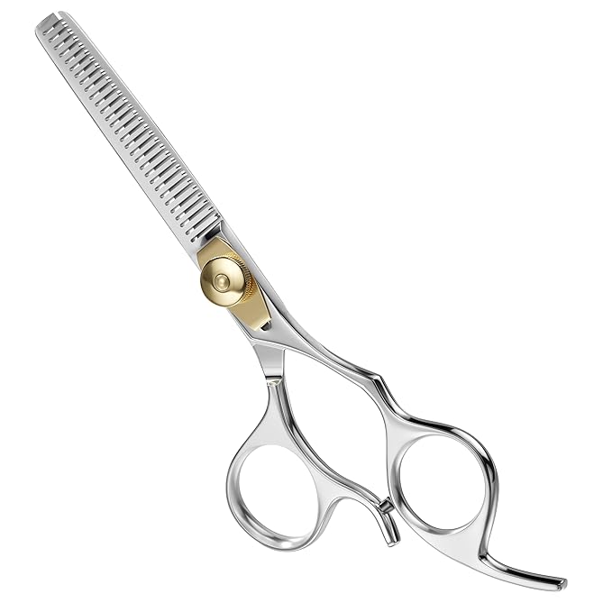 Suvorna 6.5??Thinning Shears for Hair Cutting, Trimming and Styling. Stainless Steel Texturizing Shears, blending shears and Layering Scissors for Cutting Hair for Women, Men and Adults