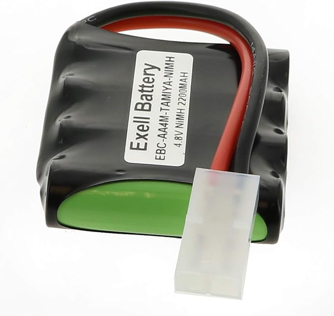 4.8V 2200mAh Custom NiMH Battery Pack w/Tamiya Connector for Power Tools, Lights