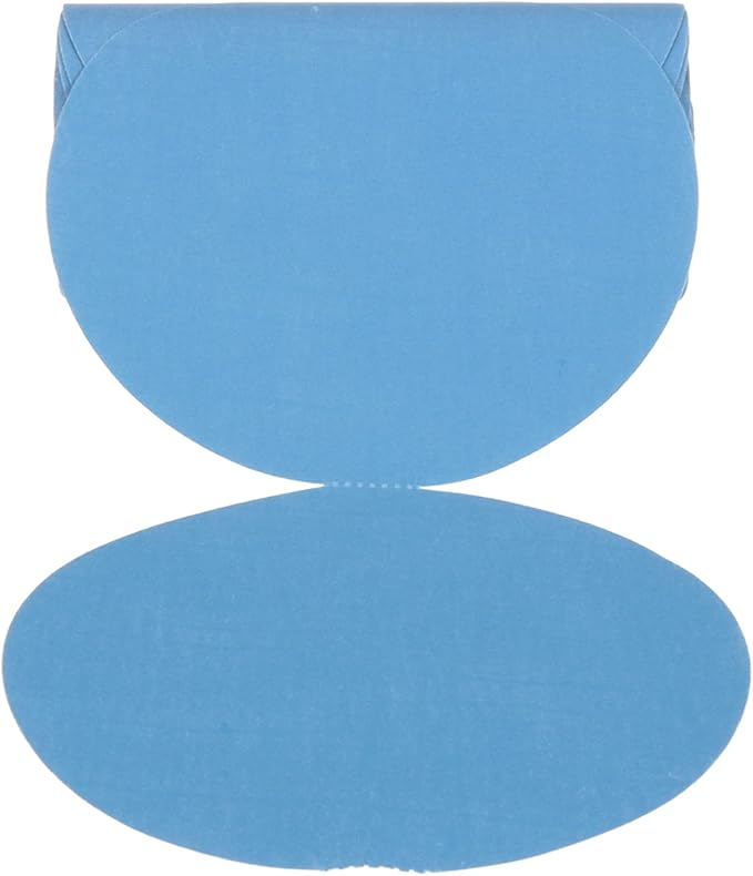 3M Stikit Blue Abrasive Disc Roll, 36210, No Hole, 6 in, 320+ Grade, Pack of 100, Automotive Sanding Discs for Coating Removal, Body Repair, Auto Sanding, Primer Sanding
