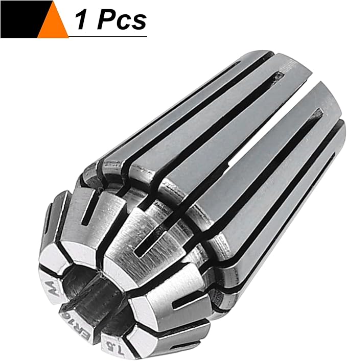 HARFINGTON Spring Collet Chuck ER16 7.5mm 65Mn Spring Steel Precision Router Collets for CNC Engraving Milling Lathe Tool