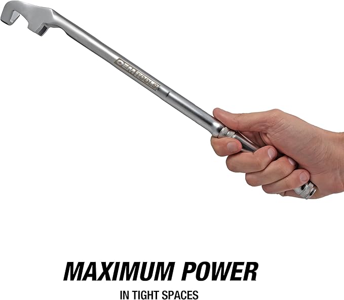 OEMTOOLS 22656 Wrench Extender Tool, Increase Torque in Tight Spaces, Universal Wrench Extension for Rusted Bolts, Spanners, and Hard-to-Reach Areas