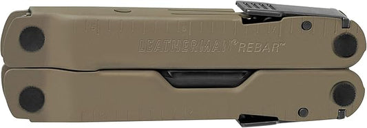 LEATHERMAN, Rebar Multitool with Premium Replaceable Wire Cutters and Saw, Coyote Tan