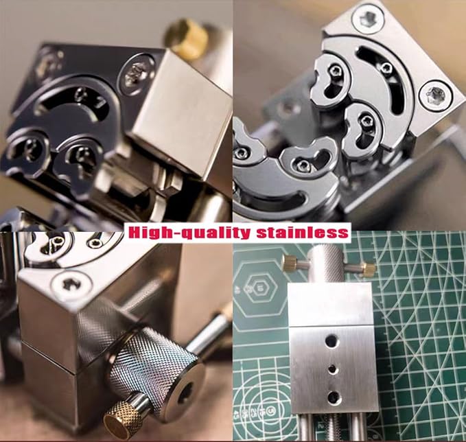 Stainless steel special-shaped vise, intelligent fractal fixed mounting device for tabletop, CNC processing fixing device, suitable for handicrafts, jewelry processing, models, DIY, maintenance, etc.