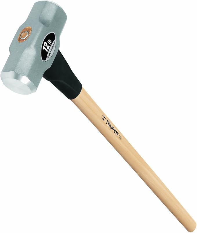 Truper 30920 12-Pound Sledge Hammer, Hickory Handle, 36-Inch