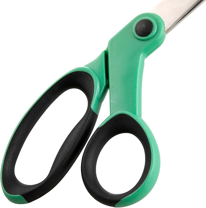4-Piece Professional Tailor Sewing Scissors Set - 8.1" Heavy Duty Sharp Blades, 4" Detail, 5.1" Embroidery, 5" Thread Snips with Ergonomic Comfortable Handle