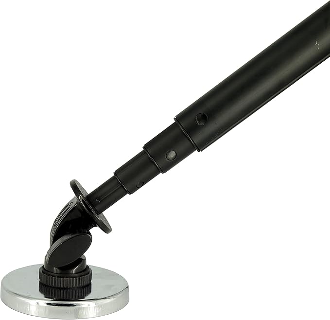 36lb Telescoping Heavy Magnetic pickup tool 36"long, large-area 2.36"magnet, the suction is more stable,Rotate telescopic handle with lanyard sweeper. (A set)