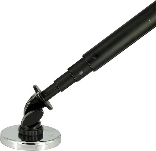 36lb Telescoping Heavy Magnetic pickup tool 36"long, large-area 2.36"magnet, the suction is more stable,Rotate telescopic handle with lanyard sweeper. (A set)