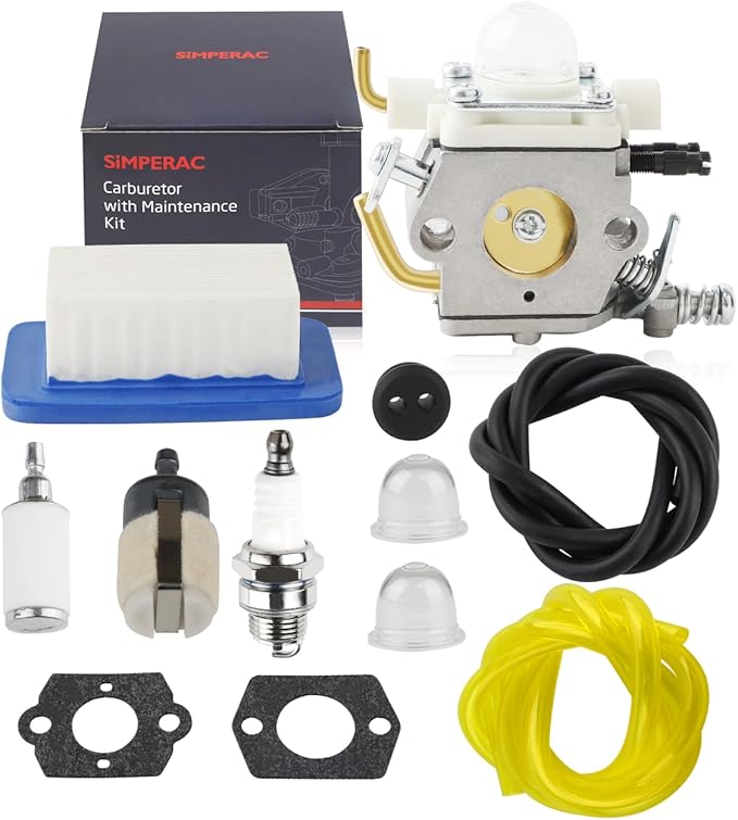 C1M-K77 Carburetor for Echo PB-403T PB-403H PB-413T PB-413H PB-413HT PB-403 PB-413 Backpack Blower Carburetor with PB 403 PB413 Air Filter Fuel Line Parts