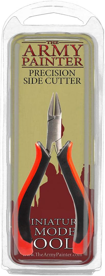 The Army Painter | Precision Side Cutters | Cutters for Plastic, Resin and Metal Figurines - Stainless Steel Precision Tool for Assembling Wargames Table Figures
