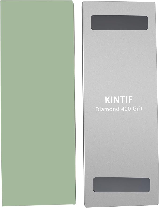 Diamond Whetstone Knife Sharpening Stone #400, Cuts fast Excellent for hard metals