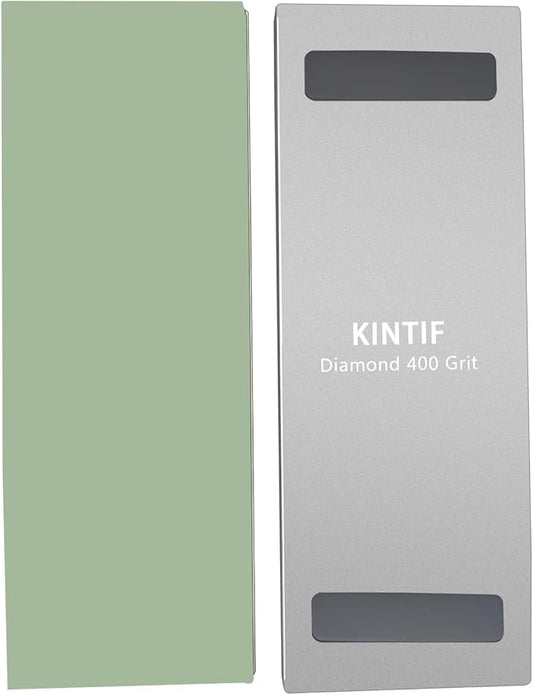 Diamond Whetstone Knife Sharpening Stone #400, Cuts fast Excellent for hard metals