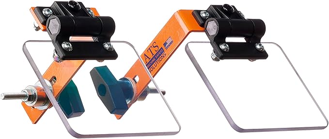 Universal & Baldor Bench Grinder Eye Shields and Eye Shield Mounting Assembly for 6 and 7-inch, Smaller Model, Power Bench Grinders, ATS P/N UGS-1