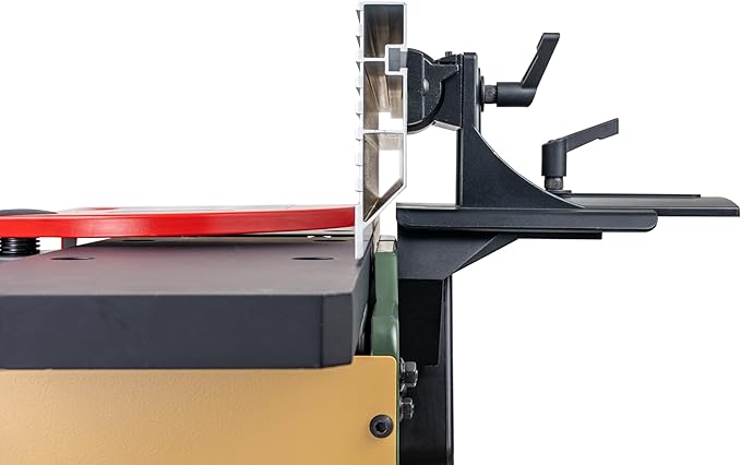Cutech 40160HB 6-Inch Spiral Cutterhead Benchtop Jointer with teflon-Coated Aluminum Tables, 12 TC Inserts, 19-5/8??Aluminum Fence, and a 10-amp Motor (Rifle Green, 6 inch)