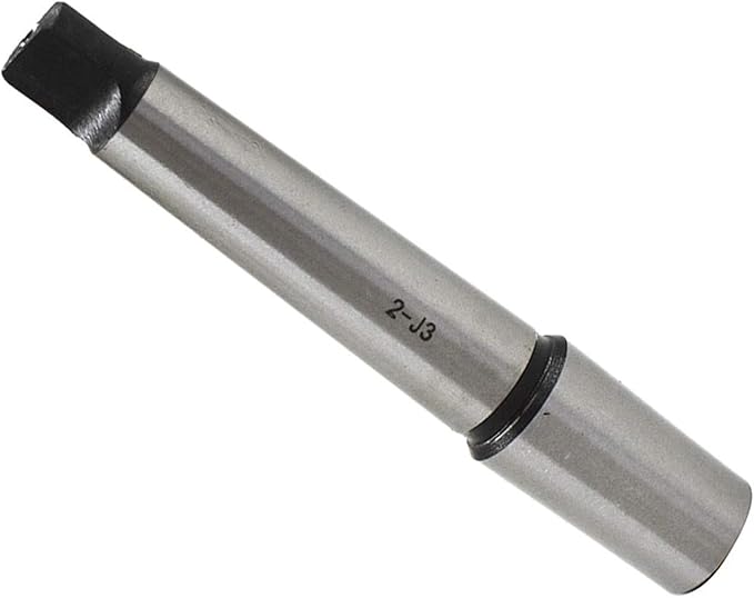 findmall MT2+JT3 Tanged End Drill Collet Arbor Adapter with Tang End for Drill Chucks and Machine Tool