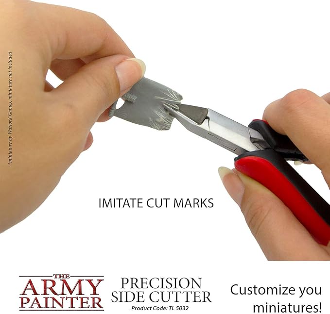The Army Painter | Precision Side Cutters | Cutters for Plastic, Resin and Metal Figurines - Stainless Steel Precision Tool for Assembling Wargames Table Figures