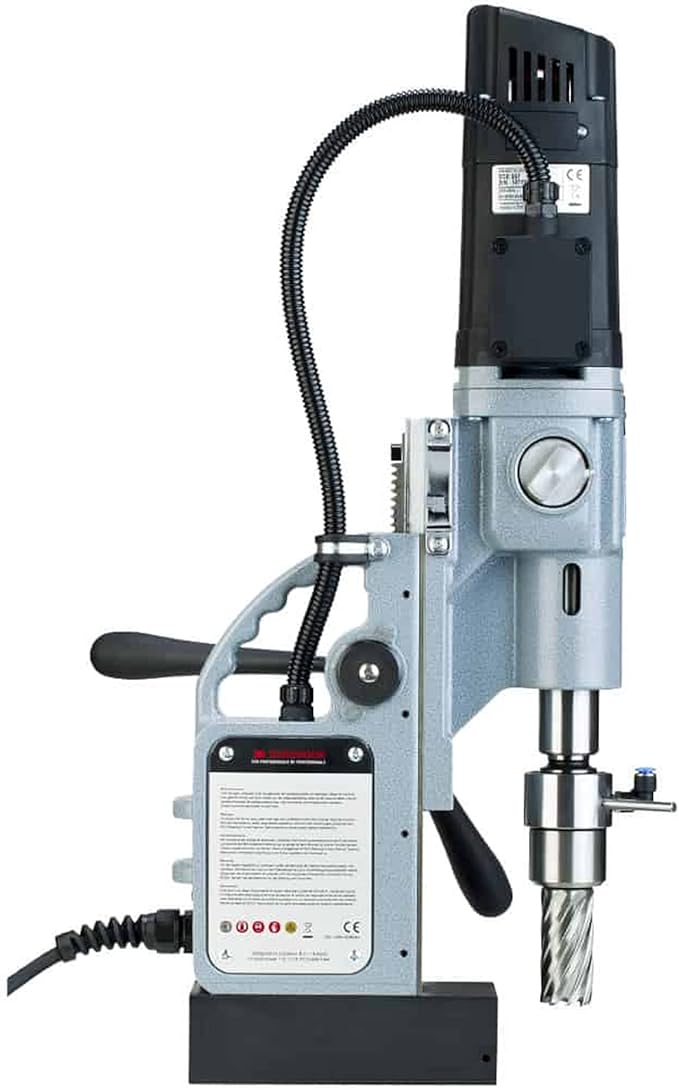 Magnetic Drill Press - 14.5A Portable Drilling Machine with 2-3/16" Annular Cut Capacity & Oil Lubricated 2-Speed Gearbox - ECO.55S+/TA