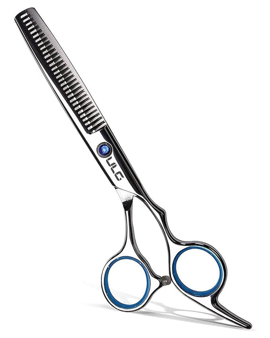 Hair Thinning Scissors ULG Professional Barber?셲 Texturizing Teeth Shears for Hairdressing, Salon and Home Use Thinning Shears for Hair Cutting, Made of Japanese Stainless Steel, 6.5 inch