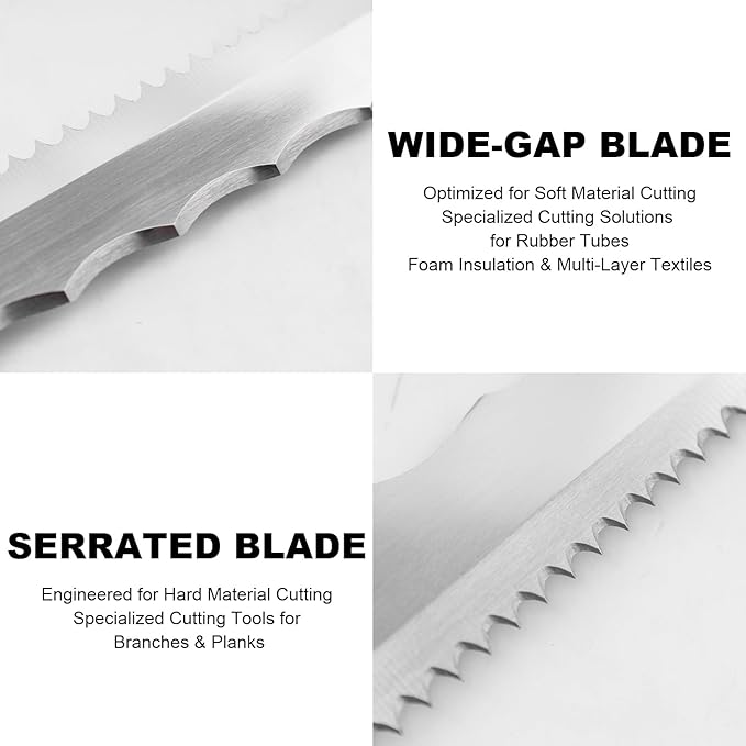 Insulation Knife - Sod Cutter Knife: stainless steel 11.14-Inch sharp blade, double side utility Lawn Repair Saw with Nylon Sheath (new red)