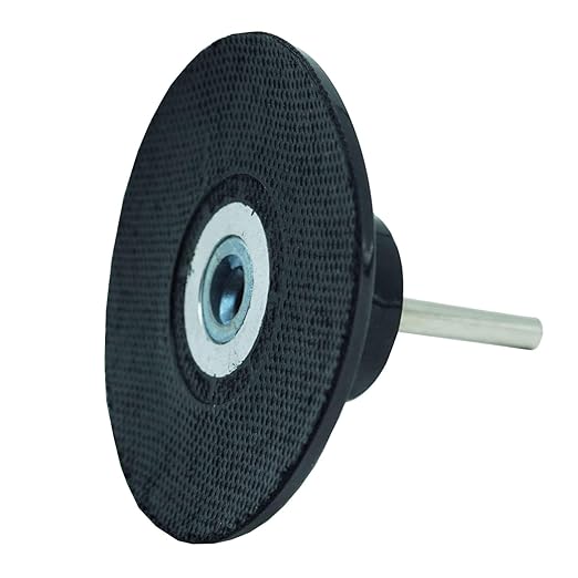 2PCS 3 inch Sanding Discs Holder Roll Lock Disc Pad Quick Change Disc Adapter with 1/4" Shank for 3" Sanding Disc Die Grinder Drill Driver