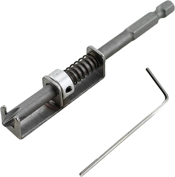 TAODAN 3.94 Inch Length Spring Loaded Screwdriver Bit Single Handed Operation Anti Drop Device Suitable for Electricians Mechanics DIY Home Repair
