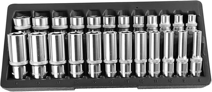 OEMTOOLS 22963 24-Piece Metric Socket Set