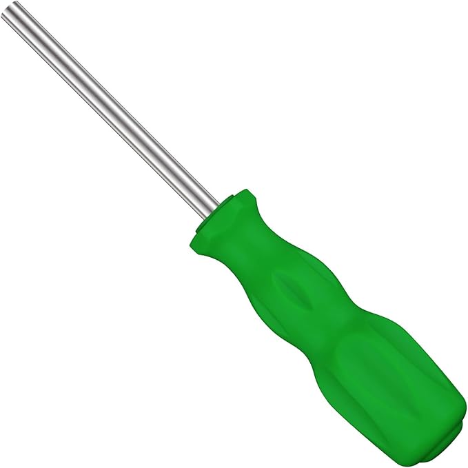 Gamebit Screwdriver Set, Security Screwdriver Bit Set 3.8mm and 4.5mm Security Screwdriver Bits Perfect fit for Virtual Boy, Opening Nintendo, Sega Consoles and Game Cartridges - Green