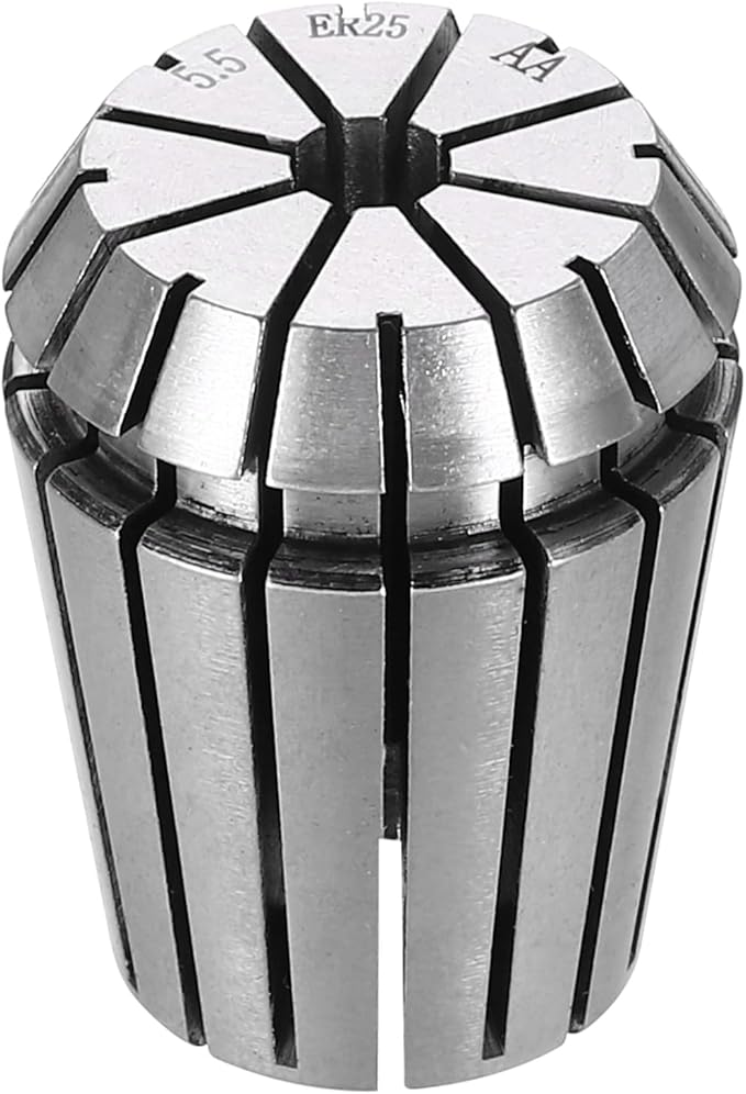 HARFINGTON Spring Collet Chuck ER25 5.5mm 65Mn Spring Steel Precision Router Collets for CNC Engraving Milling Lathe Tool
