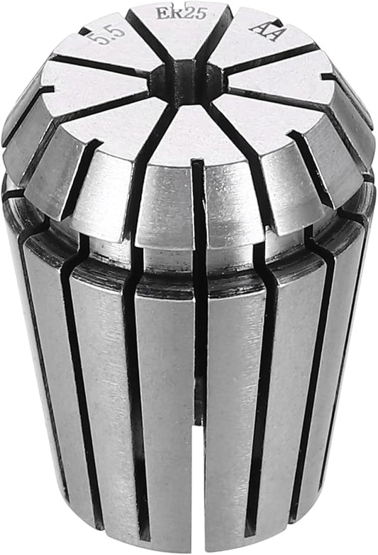HARFINGTON Spring Collet Chuck ER25 5.5mm 65Mn Spring Steel Precision Router Collets for CNC Engraving Milling Lathe Tool
