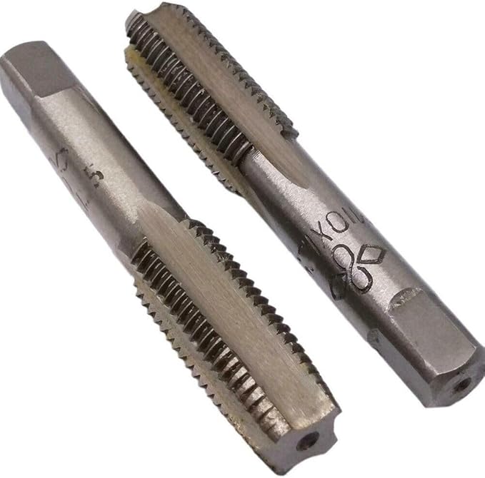 Metric Hand Thread Tap and Die Set,Right Hand Thread Tapping Tool 3pcs (M10 x 1.5mm)